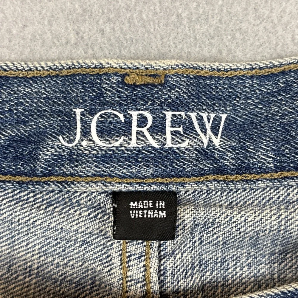 J Crew Women '84 Slouchy High Rise Wide Leg Jeans 32x31(38x31) Baggy Loose Comfy